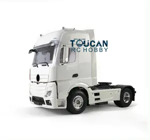 1/14 RC 2Axles DIY Tractor Truck Trailer Car KIT Model Motor Car