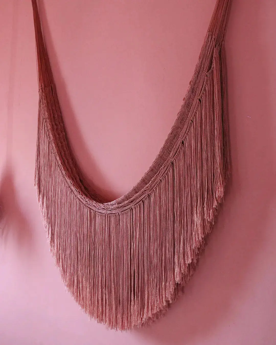Mexican Handmade Hammock- Oro Rosa Flecos