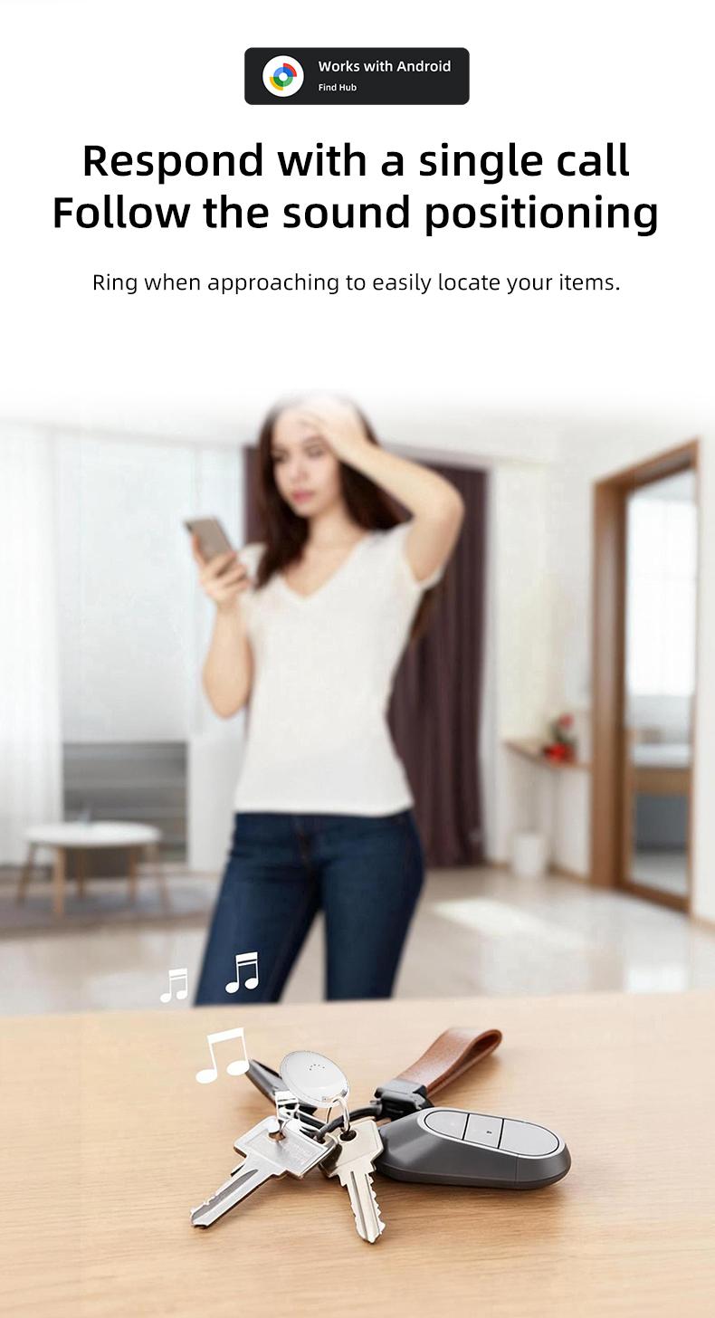 Never Lose Anything Again Works Globally No SIM Needed for Mini Car case suit Hidden Tracker GPS Vehicle Magnetic Portable pet Smart Bluetooth Luggage and Key Gps Tracking Detector