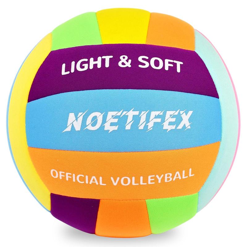Soft Volleyball - Super Safe & Quiet for Kids Perfect for Indoor Games & Practice indoor outdoor gift Lightweight