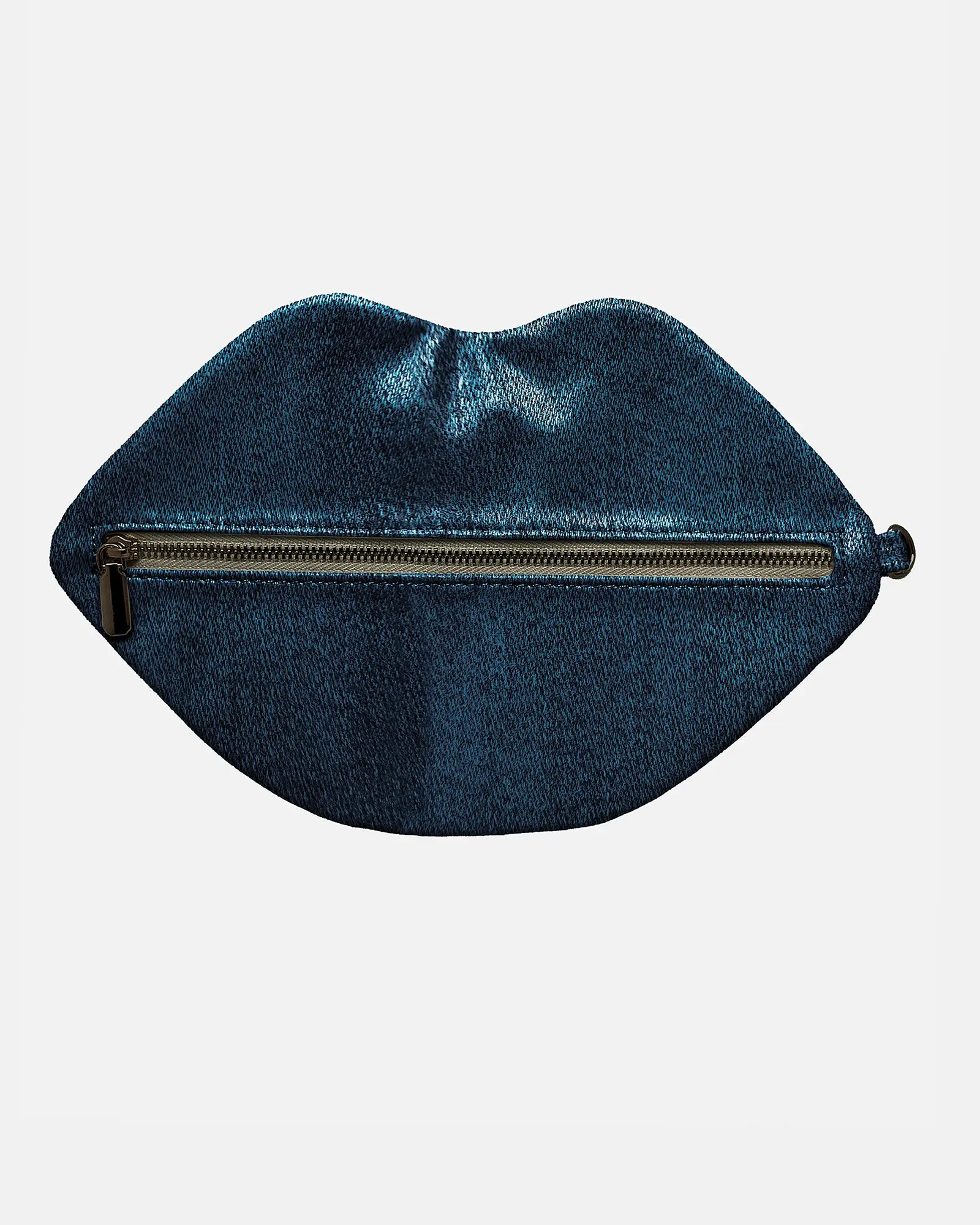 The Blake — Deep Blue Denim Lip Pouch