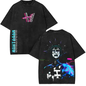 Marathon Gameplay Graphic Tee Washed Tee Game Acid Washed Lightweight Cotton TSHIRT, Gift For Gamer