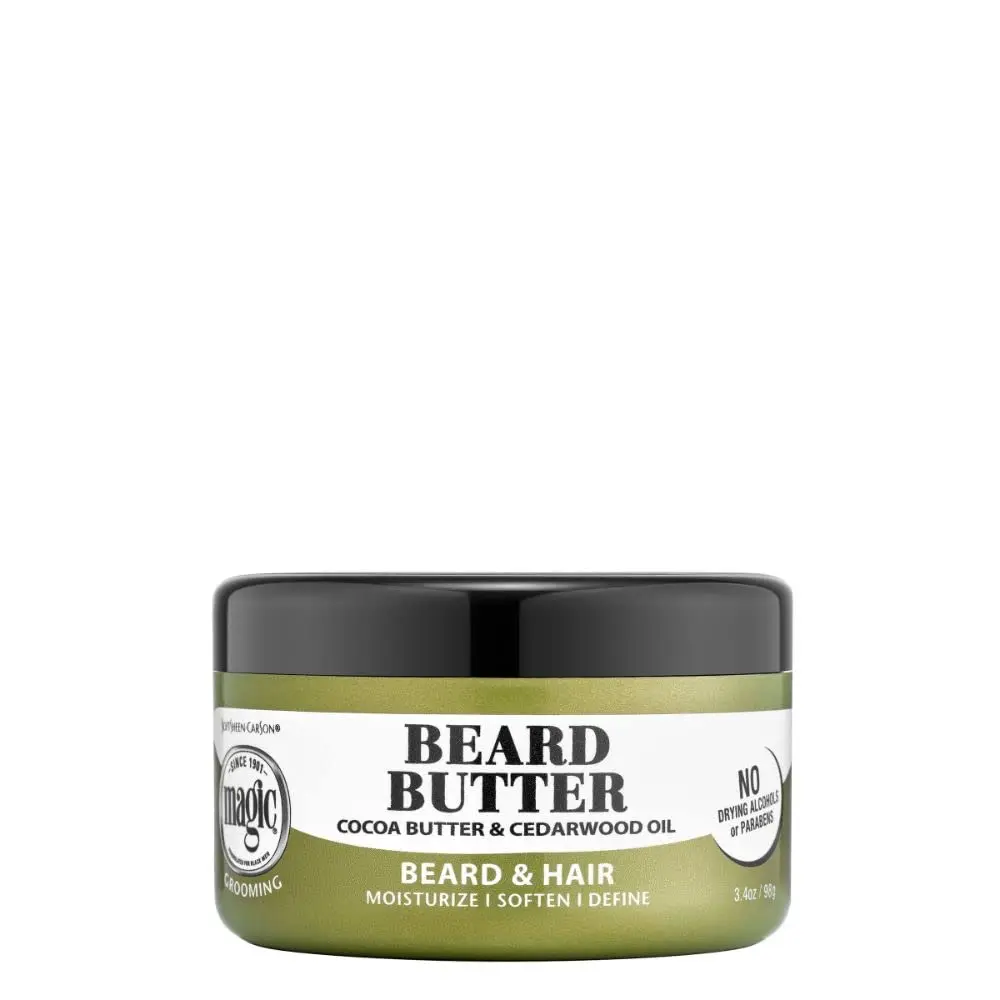 SoftSheen-Carson Magic Men's Grooming Conditioning Beard Butter With Cocoa Butter and Cedarwood Oil,