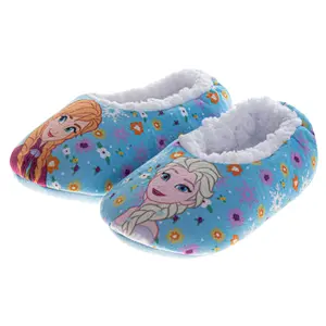 Frozen Elsa Slippers for Girls  Elsa Design Comfortable Cozy Indoor Soft (Toddler / Little Kid)