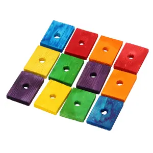 2084 Pk12 Wood Squares