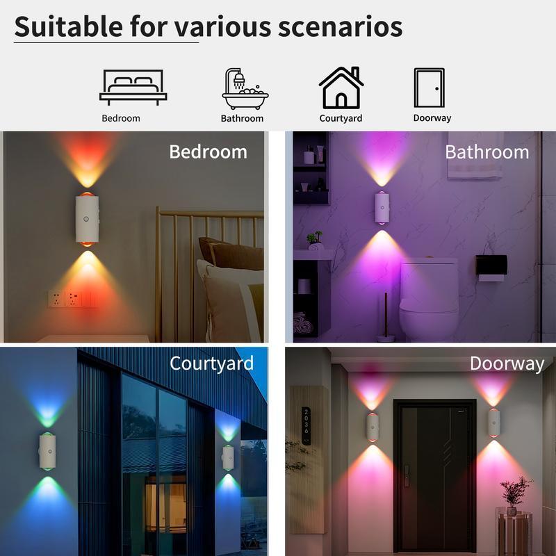 Rechargeable LED Motion Sensor Night Light – 8 Ambient Colors, Auto-On, Long Battery Life, Stick Anywhere, No Outlet Needed – Cozy, Plug-Free Lighting for Bedroom, Bathroom, Stairs & More! Rechargeable LED Motion Sensor Night Light – 8 Ambient Colors, Auto-On, Long Battery Life, Stick Anywhere, No Outlet Needed – Cozy, Plug-Free Lighting for Bedroom, Bathroom, Stairs & More!