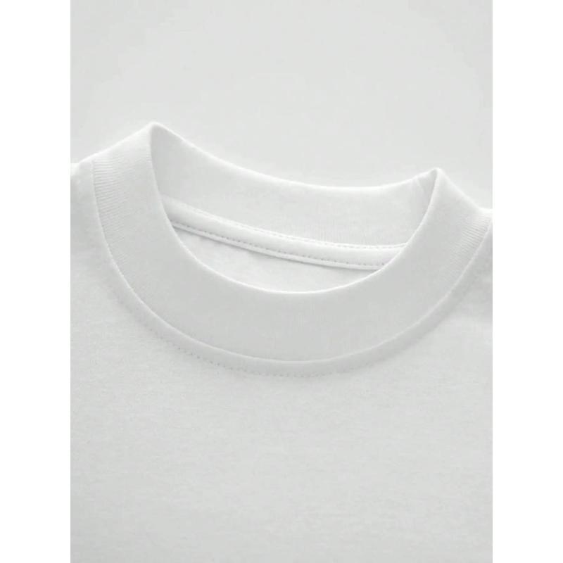 Brent Faiyaz Boxy Fitted Wasteland Unisex Crewneck Letter Print Short Sleeve T-Shirt Women's Tee Gift for Women and Men Cotton Fabric