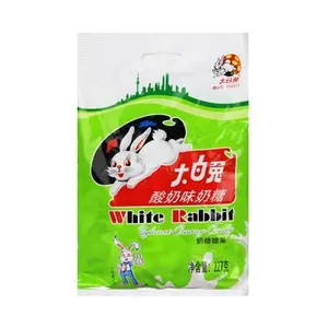 White Rabbit Candy Yogurt Flavor - 227g Classic Childhood Nostalgia Sweet Treat