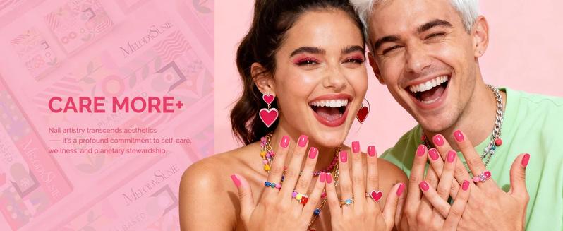 MelodySusie Plant-Based HEMA-Free & HPMA-Free & TPO-Free Gel Nail Polish Set - 16.5ml, Unique Tilt-and-Stand Bottle for Easy Gel Access, Best Gift Choice