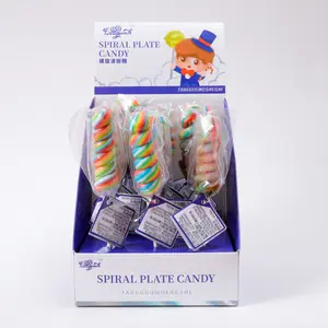 Rainbow Swirl Lollipop Party Pack!  Vibrant Spiral Hard Candy for Photo Props & Gifting (18 Pcs Bulk)