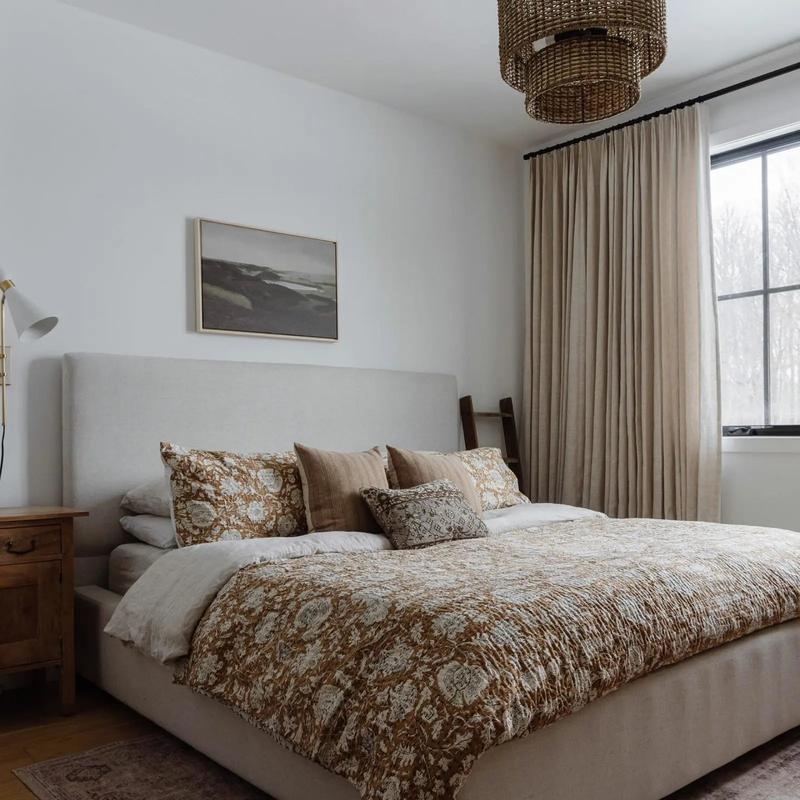 TWOPAGES Jawara Linen Cotton Fabric Swatch Booklet for Bedroom and Living Room Curtains, Long Drapes, Modern and Simple Design, Household Textiles Interior Decoration