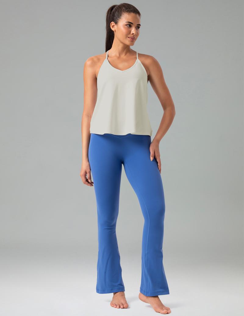 Colorfulkoala Workout Tops Open Back Shirts for Women Athletic Gym Sleeveless Shirts Yoga Casual Gym Tank