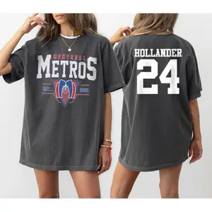 Comfort Colors 2 Sides Heated Rivalry Jersey Shirt, Shane Hollander 24-Montreal Metros Tee, Ilya Rozanov Shane Hollander Shirt