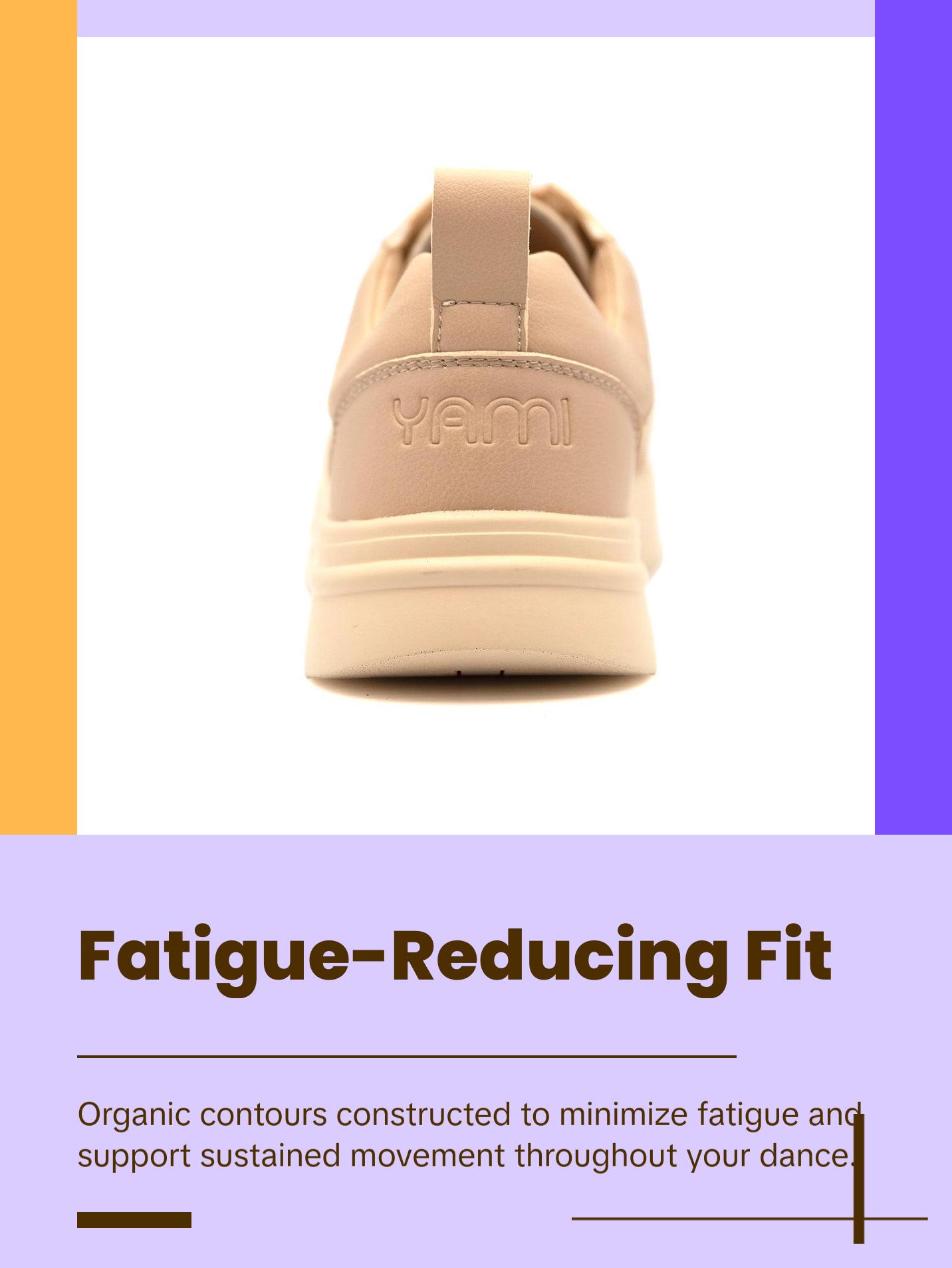 SpinSole Dance Sneaker-Beige-2