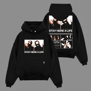 ASAP Don't Be Dumb World Tour Don't Be Dumb Album Stay Here For Life Men's Oversized Cotton Hoodie Sweater T-Shirt, The Mob Hoodie Sweater T-Shirt , Vintage Music Merch Sweatshirt Hoodie T-Shirt, Retro 90s Rap Style, New Album Gift For Fans