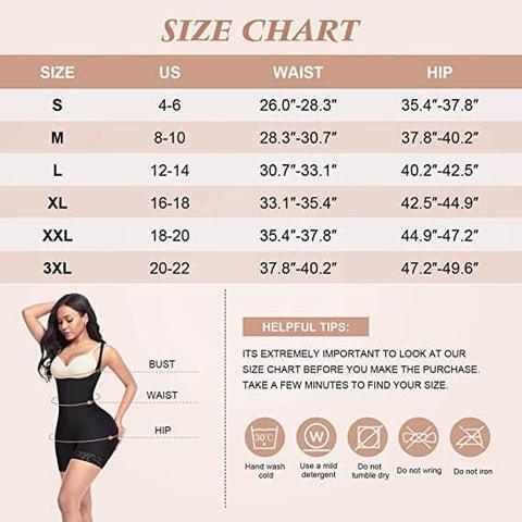 FeelinGirl Shapewear for Women Tummy Control Plus Size Seamless Body  for Butt Lifter Thigh  Bodysuit Comfortable Fabric Womenswear