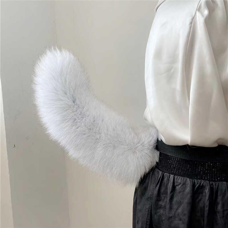 15inch Voice Control Electric Remote Control Tail Super Cute Anime Style Faux Fur for Cosplay Halloween Valentine's Day Carnival Costumes Fun Design Durable Material Basic Minimalist Fashion Womenswear Clothes Essential Rechargeable USB Model Luxury Chri