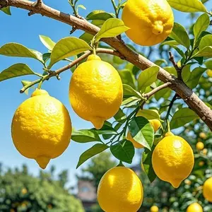 50Pcs Lemon Seeds – Citrus Garden Seeds for Outdoor & Container Planting (Seeds Only, Not Live Plants)