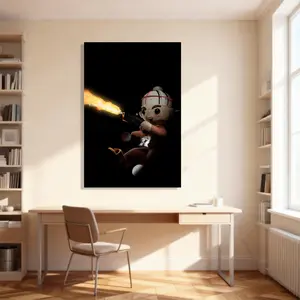 Fuerza Regida Pa Las Baby's Y Belikeada HomeDecor WallArt LivingRoom Canvas for Bedroom Decor Canvas Poster Aesthetic Office Bathroom Painting Picture Print Modern Family