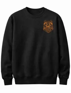 Stealth Outfitters Buck Cancer Black crew neck