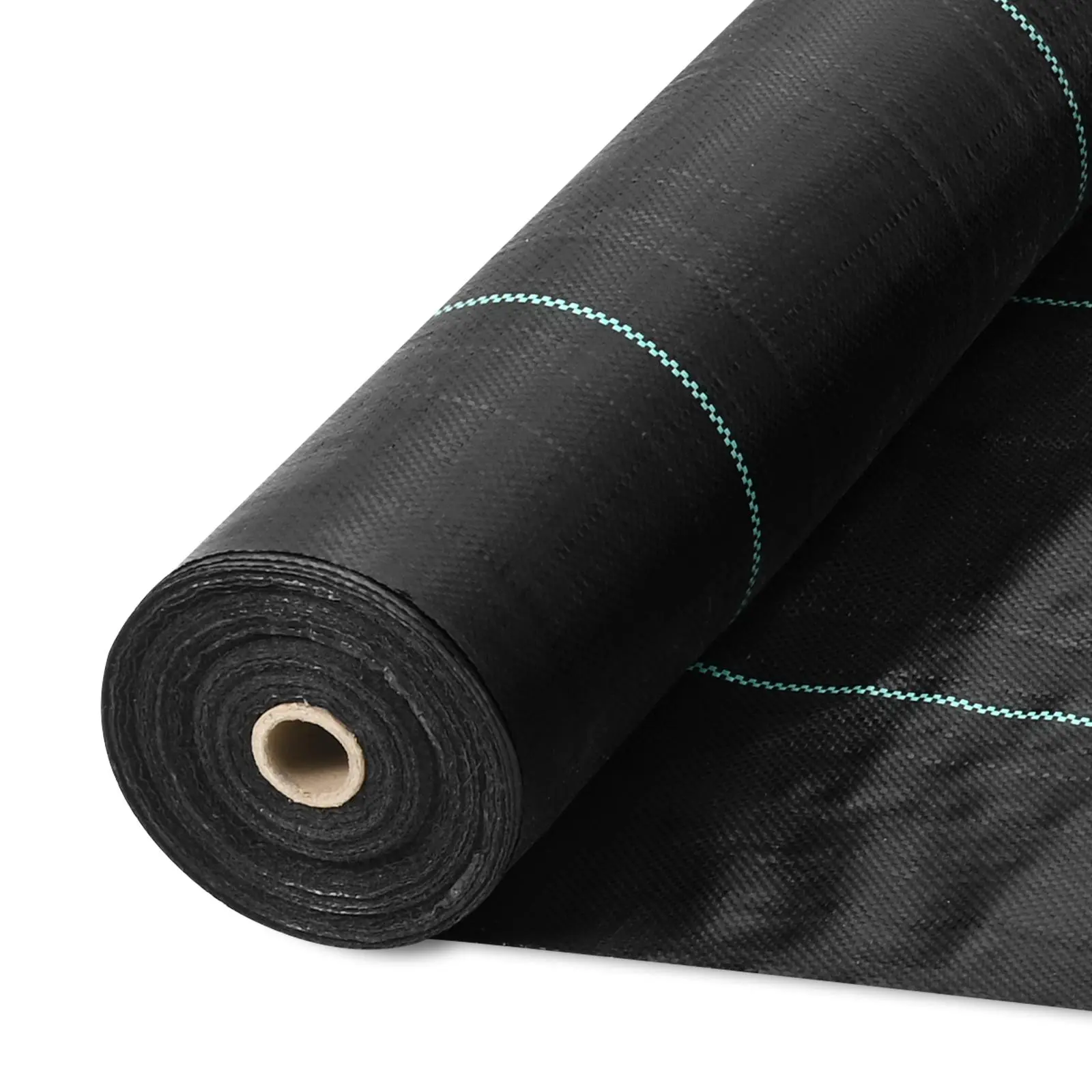 【Summerfinds】VEVOR Weed Barrier Landscape Fabric, 6.5*330FT Heavy Duty Garden Weed Fabric, Woven PP Weed Control Fabric, Driveway Fabric, Geotextile Fabric for Landscaping, Ground Cover, Weed Blocker Weed Mat