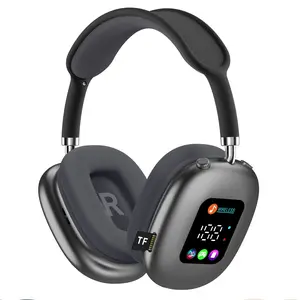 Wireless Headphone Over-ear Bluetooth headphones with RGB Display & Card Reader Function, Comfortable to wear, perfect gift for family and friends