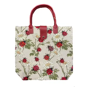 Ladybug Red Folding Bag