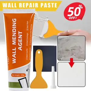 Drywall Patch Repair Kit 250g Wall Mending Agent Multi-functional Quick-drying Paste Adhesive Heavy Duty Concrete Sealant Waterproof Self-adhesive