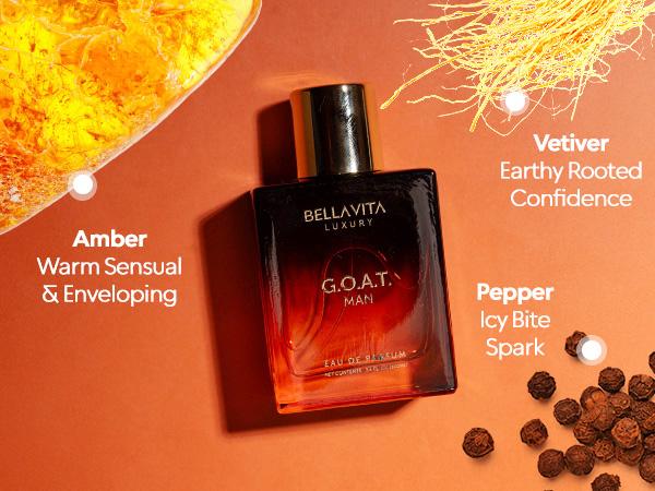 The Godfather by BellaVita Luxury | Perfume Gift Set for Men | Includes CEO Man (Citrus Woody), G.O.A.T. Man (Woody Musky), Night Fever (Fruity Amber) & 4 Luxury Minis (Oud, CEO, Klub, G.O.A.T.) | Long-Lasting, Vegan & Cruelty-Free EDP | 3.4 Fl.oz Each