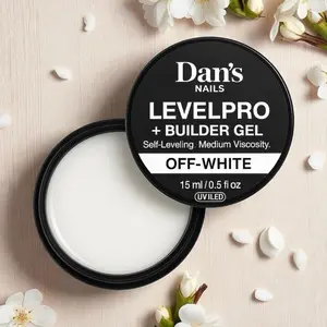 Self-Leveling Builder Gel LevelPro – Off-White