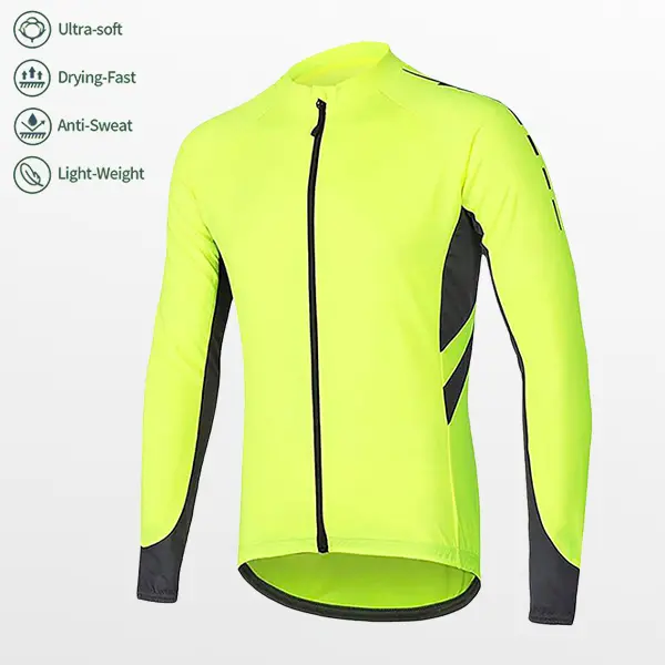 Men's Sports Jersey | Cycling Shirt | Lightweight, Moisture-Wicking Cycling Top Athletic Activewear Workout Activewear
