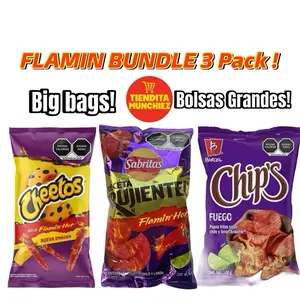 Mexican Chip bundle 3 Pack! Snack Spicy