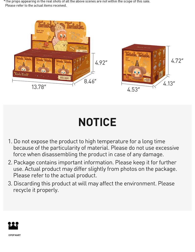 POP MART Twinkle Twinkle Savor the Moment Series-Earphone Case Blind Box