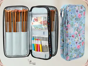 Knitting and Crochet Needles & Accessories Organizer and Storage Case