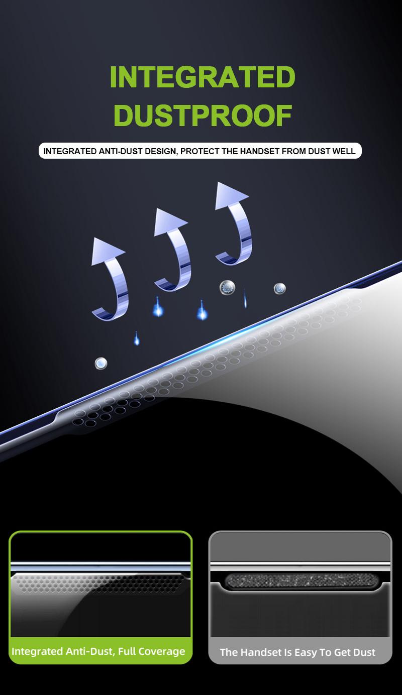 Privacy Screen Protector for iPhone 17pro/iPhone 16/iPhone 16 Pro/iPhone 13, Anti-Glare Display Filter, 9H Tempered Glass, Full Coverage, Anti-Fingerprint, Auto Dust-Elimination, No Bubble, Easy Installation