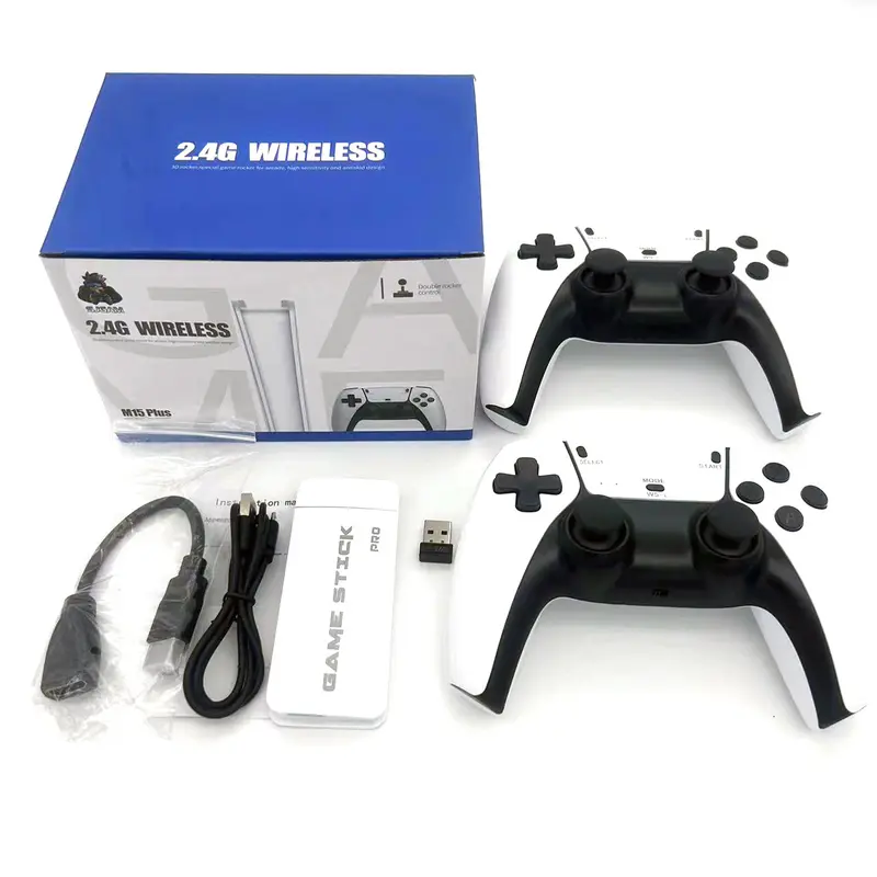 Newly Upgraded Retro Game Stick Pro Many Games,  Wireless HDMI Output, Plug and Play, Support Including Many Emulators