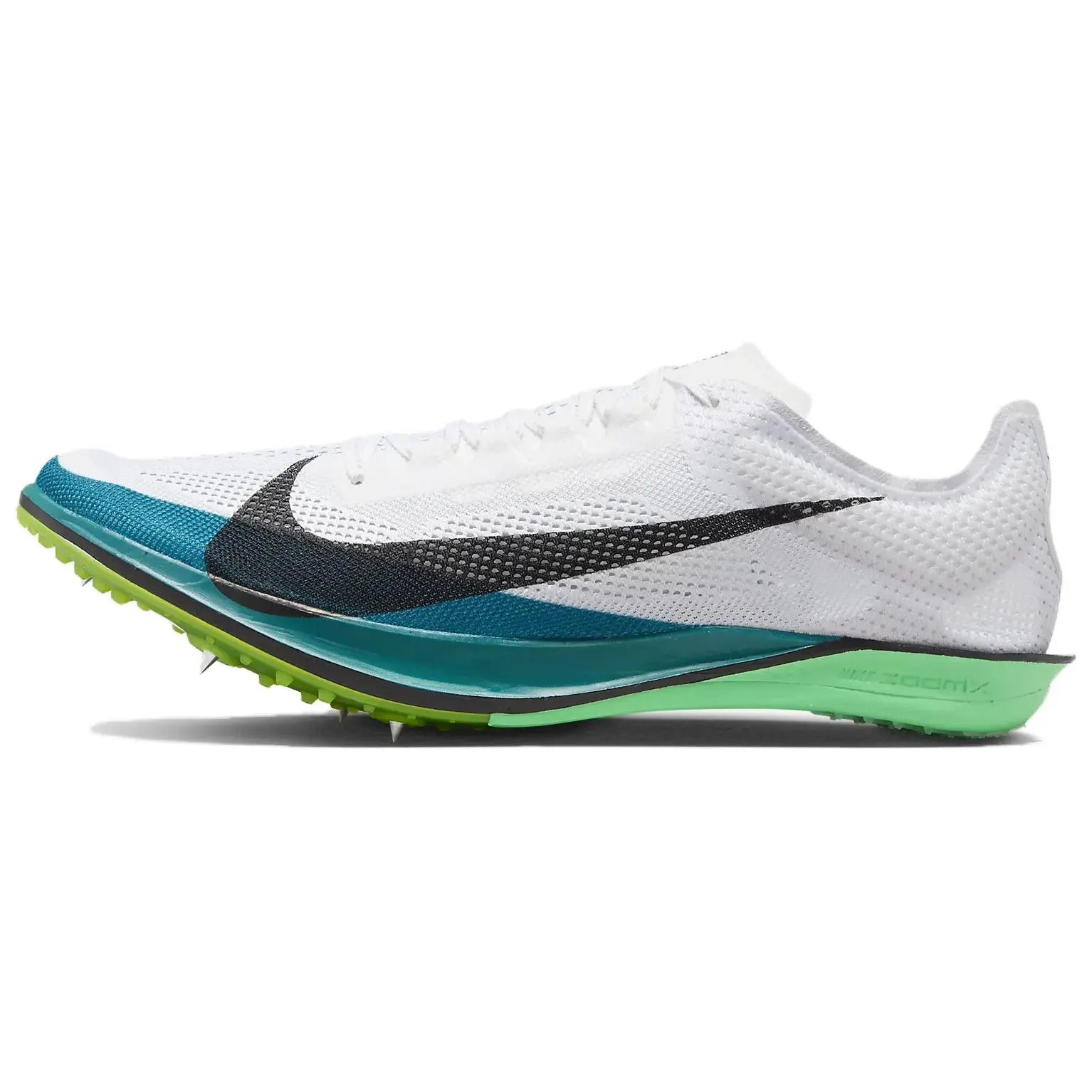 Nike ZoomX Dragonfly 2 Elite 'White Bright Spruce' Running Sneakers, Breathable Running Shoes, Lightweight Running Footwear, Trail Running Shoes, Men's Running Shoes