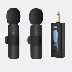 NEW Wireless Lavalier Microphone Noise Reduction Lapel Mic For Camera Recording