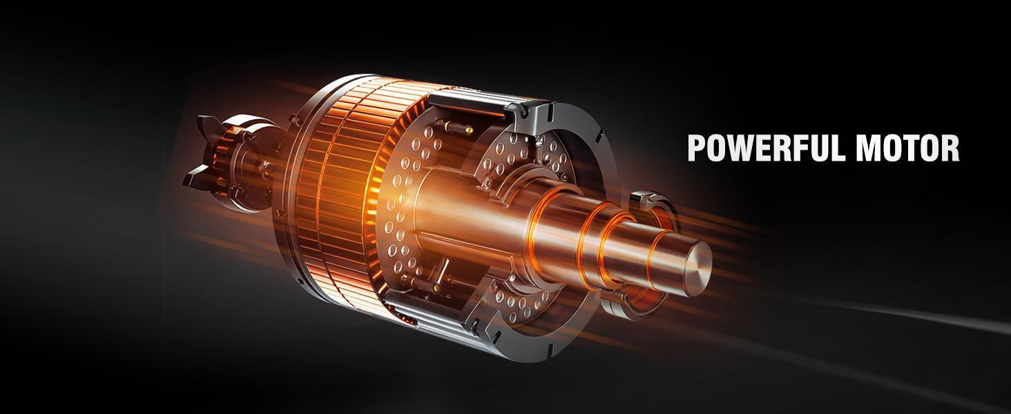 PowerSmart Electric Pressure Washer 2600-2800 PSI 1.4 GPM, Power Washer with Turbo Nozzle, 13-Amp Motor, 8" Wheels for Patio, Car, Wall, Home Cleaning,(DW1026A, DW1028A)