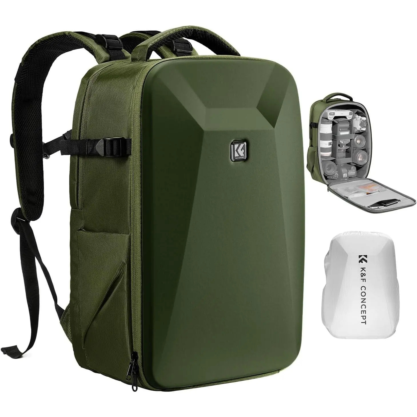 K&F CONCEPT Camera Backpack,Hardshell Photography DSLR Camera Bag with 15-15.6 Inch Laptop Compartment Hard Shell Camera Case Compatible with Canon/Nikon/Sony/DJI Mavic Drone - TikTok Shop K&F CONCEPT Camera Backpack,Hardshell Photography DSLR Camera Bag with 15-15.6 Inch Laptop Compartment Hard Shell Camera Case Compatible with Canon/Nikon/Sony/DJI Mavic Drone - TikTok Shop