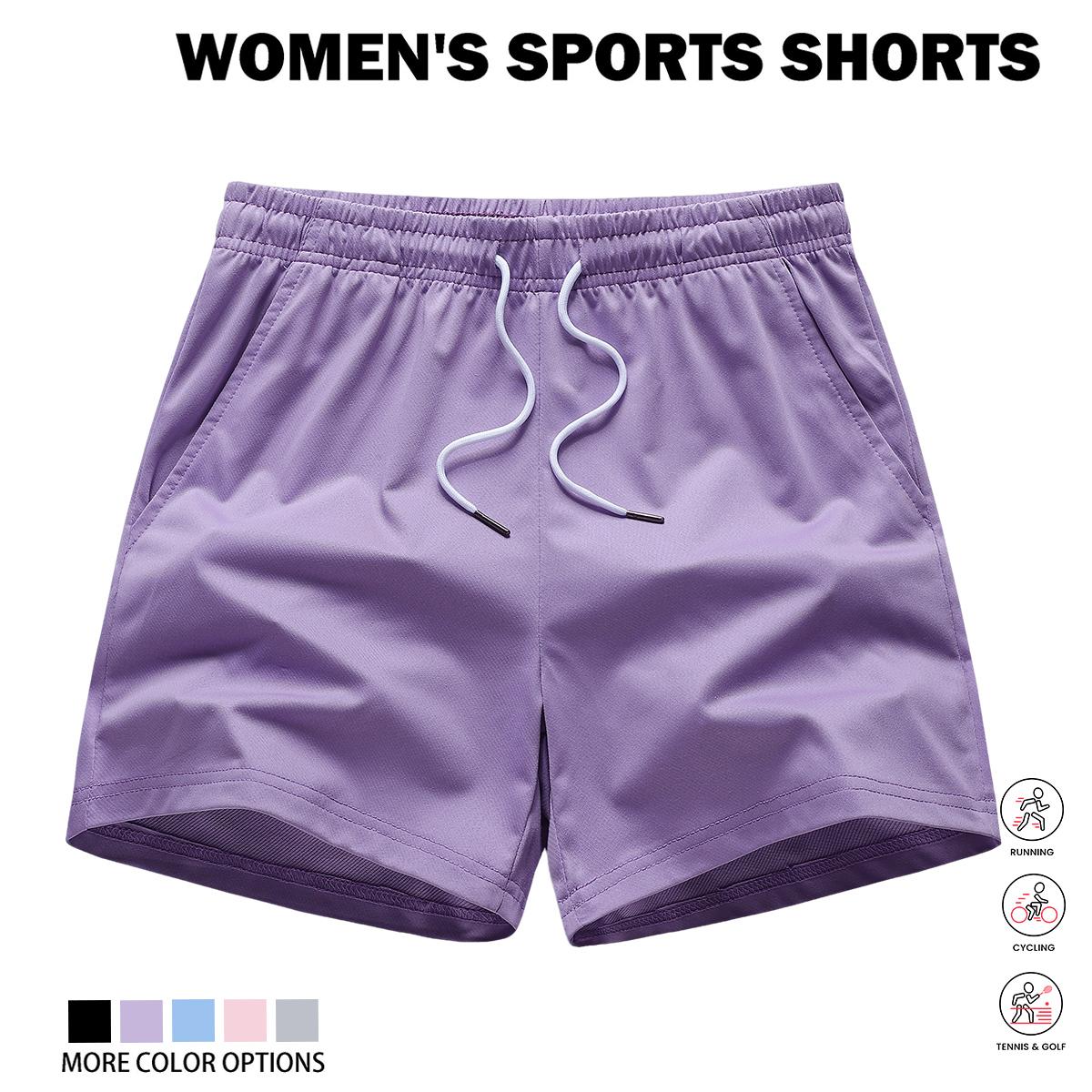 4-piece women's solid-color basic casual home pants, available in , soft and comfortable, trendy colors, basic style, with pocket design, waist drawstring, can be used as home wear, women's nightwear, for summer wear, suitable as a gift for women