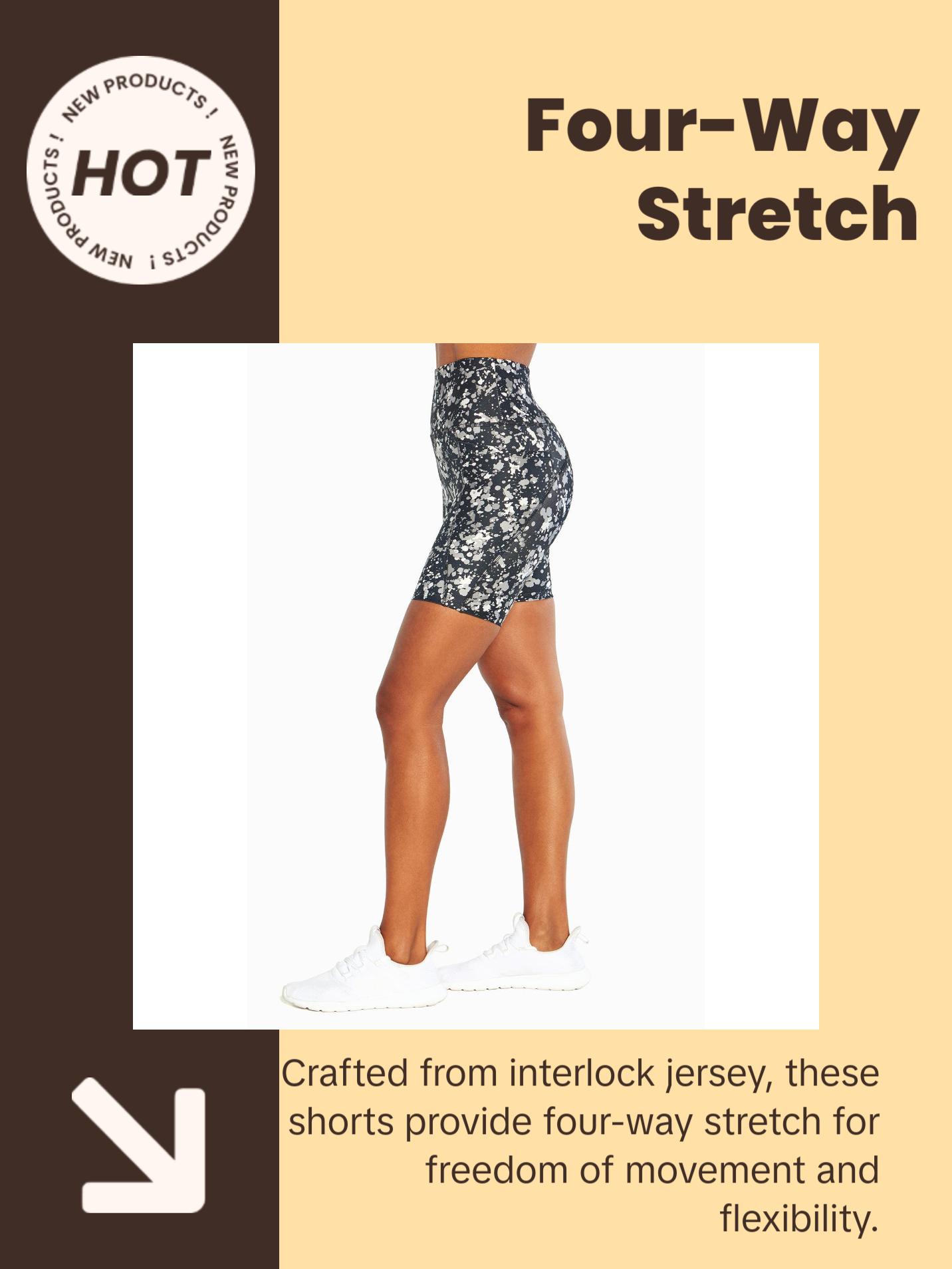 Luna Side Pocket Short Jersey Womenswear