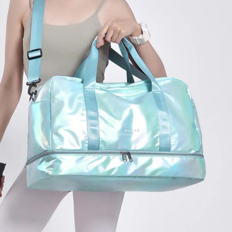 Minimalist Waterproof Large Capacity Ombre Zip Travel Bag, Travel Duffel Bag, Large Capacity Travel Bag,Lightweight Zipper Travel Bag, TravelBag for Women & Men