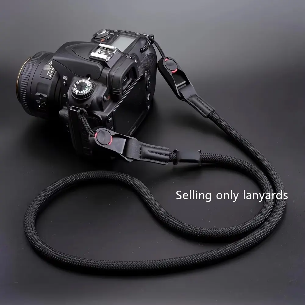 Quick-Release Adjustable Versatile Camera Strap Durable Polyamide Climbing Rope for DSLR Mirrorless Cameras For Nikon Canon Sony Fuji Lanyards