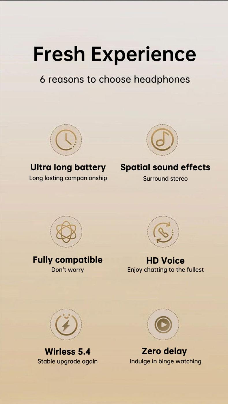 Acer OHR548 Smart Noise Cancelling Earbuds, Wireless Stereo Earphones, Extra Long Battery Life, Universal Fit for Men and Women, Comfortable Wear, Noise Isolation Headphones, Compact Headset Design,   Bt.  noise cancelling headphones Audio Blue Electronic