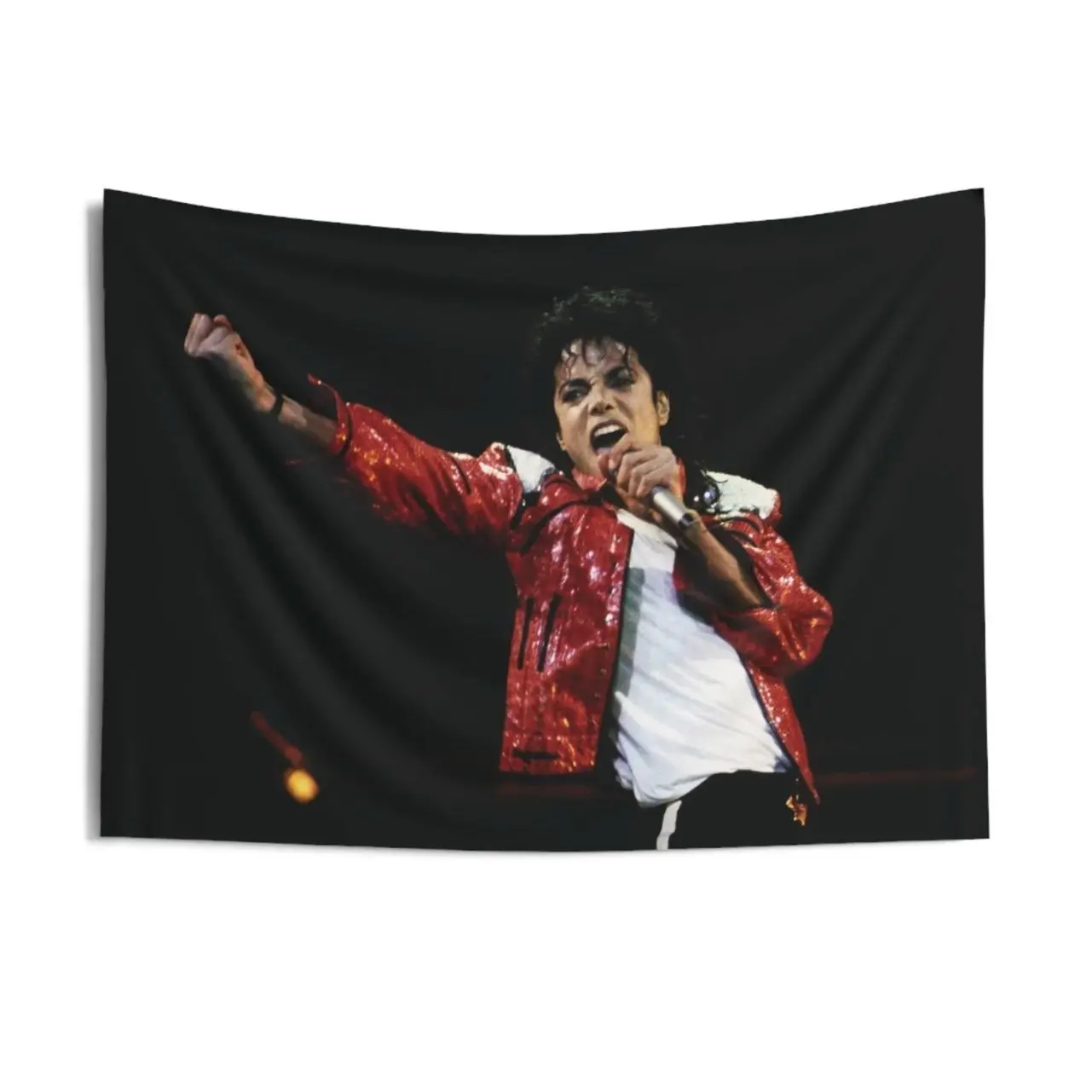 Michael Jackson Flag, Michael Jackson Tapestry, MJ Wall Flag, King of Pop Decor, Music Legend Flag, Michael Jackson Fan Gift
