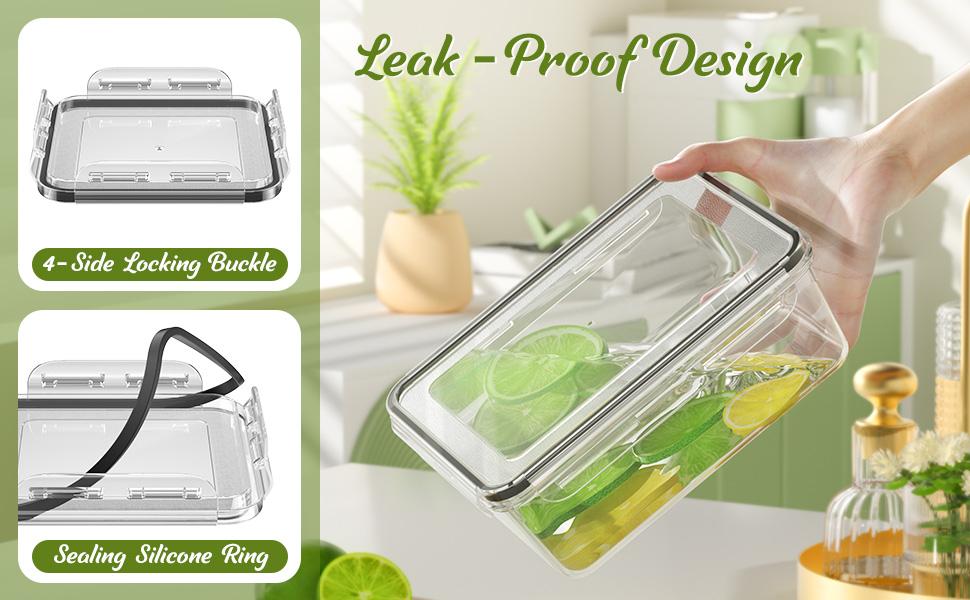 50 PCS Plastic Food Storage Containers Set with Lids – 25 BPA-Free Plastic Containers for Kitchen Organization, Leakproof Meal Prep Boxes with Labels & Marker Pen