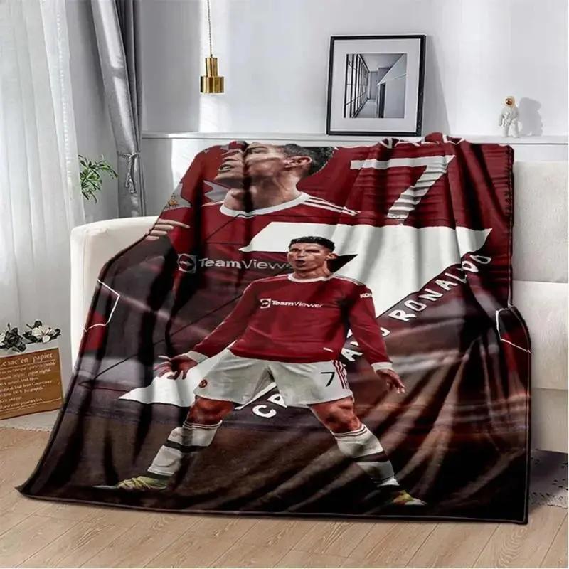 Soft Funny Throw Blanket with Cr7 Print Football Star Cristiano Ronaldo Flannel Blanket for Living Room Bedroom Bed Sofa Picnic C-Ristiano Ronaldo Blankets Soft Funny Throw Blanket with Cr7 Print Football Star Cristiano Ronaldo Flannel Blanket for Living Room Bedroom Bed Sofa Picnic C-Ristiano Ronaldo Blankets
