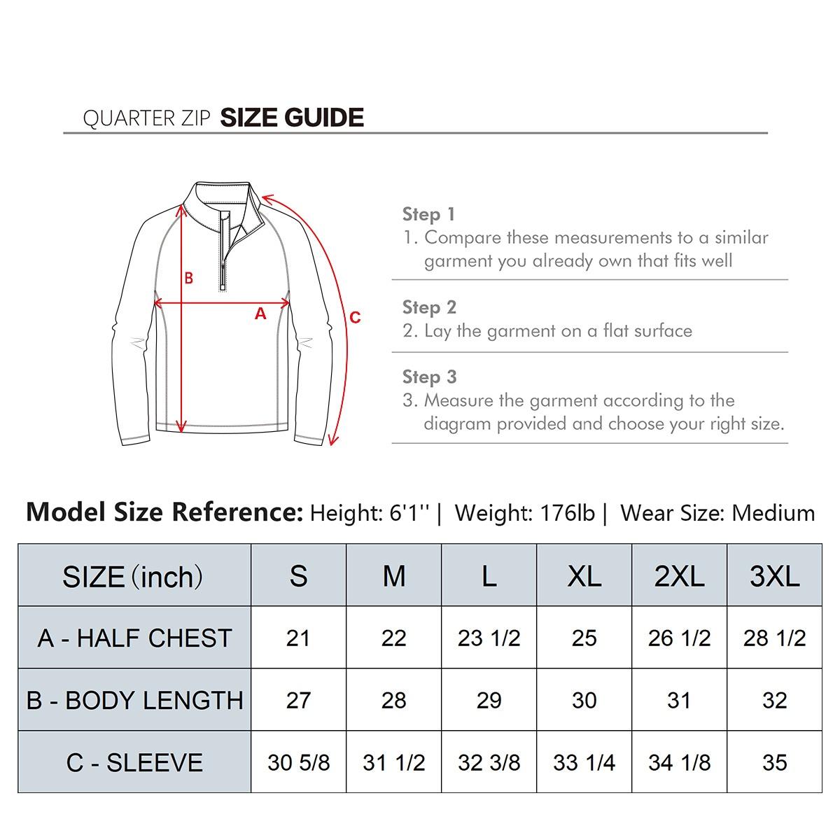 MAELREG Men's Quarter Zip Pullover Lightweight Mock Neck Long Sleeve Midlayer Dry Fit Performance Athletic Golf 1/4 Zip Sweatshirt for Men