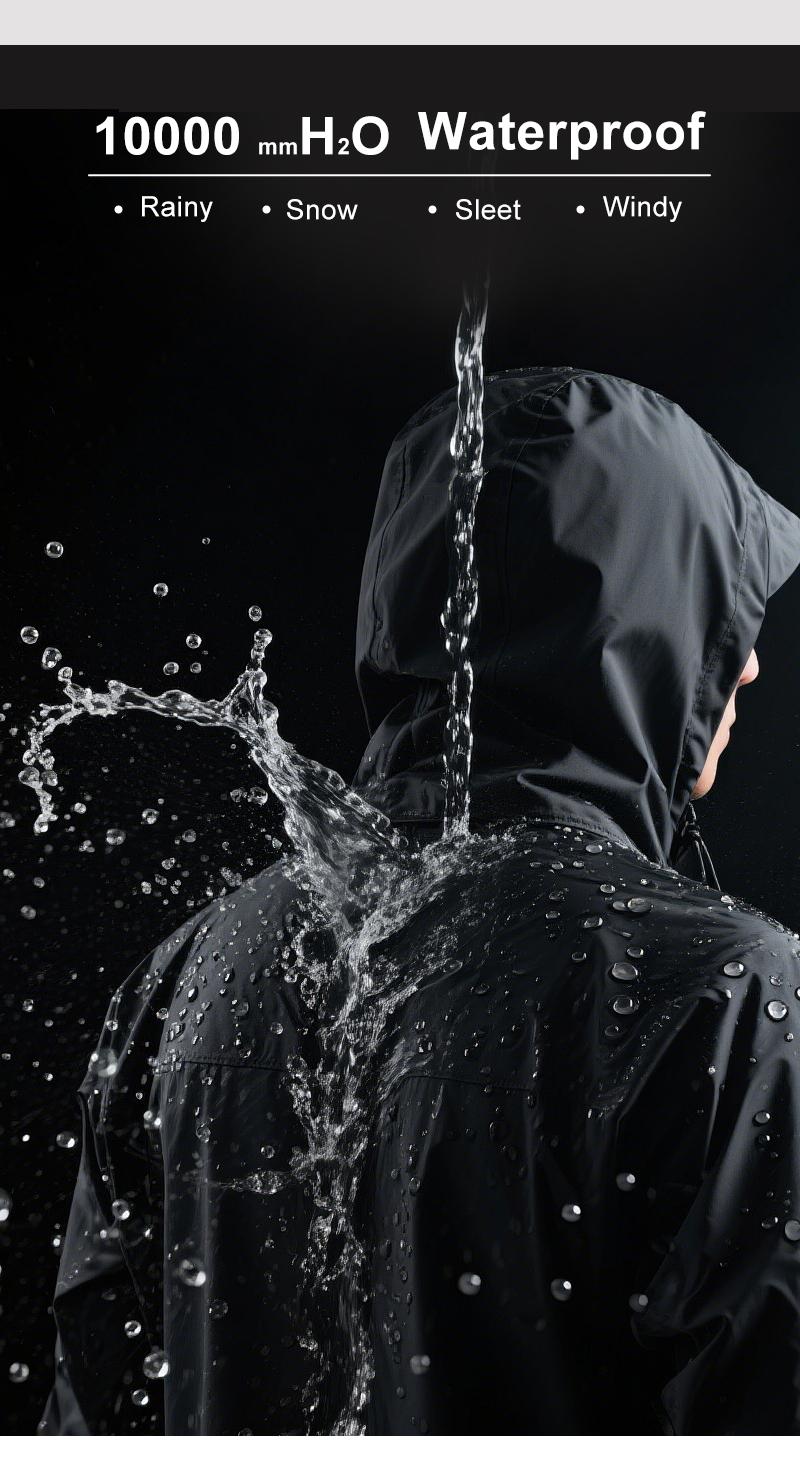 Pioneer Camp Men's Waterproof Packable Jacket for Spring Outdoor Sport Fashion